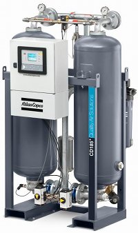 Atlas Copco air dryers offer energy efficiency