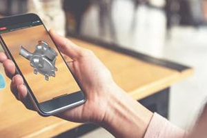Augmented reality app for pump maintenance