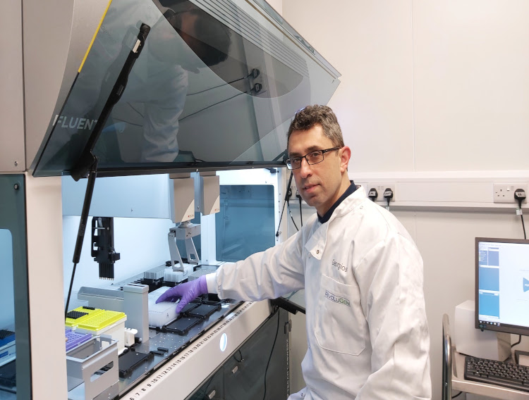 Automated HMW-DNA extraction validated on Tecan robot 
