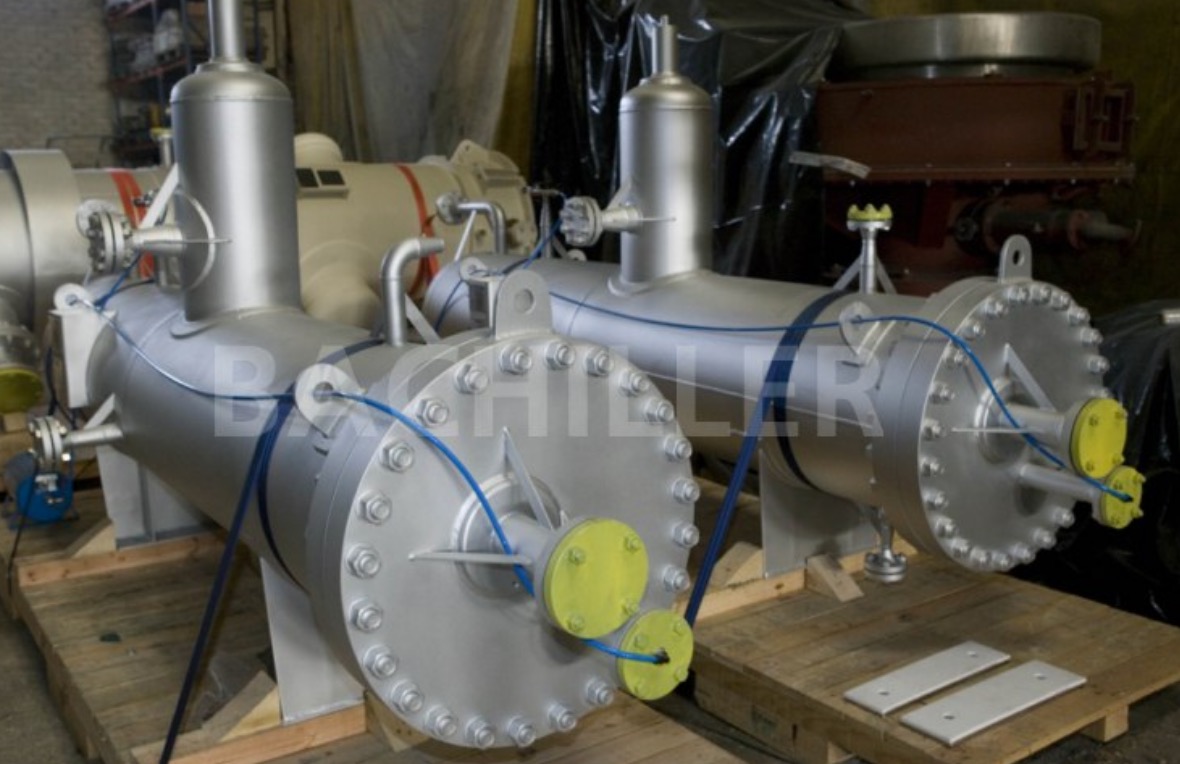 Bachiller is offering a range of shell and tube heat exchangers 

