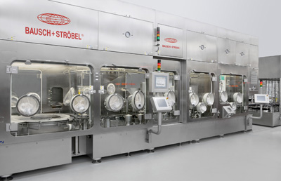 The sterility of the product to be filled is guaranteed by the isolator