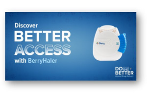 Berry’s dual chamber inhaler enables access to combination drugs