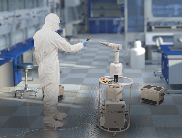 Bioquell rapid biodecontamination service is effective against coronavirus
