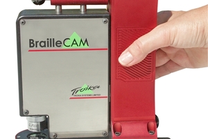 BrailleCAM accurately measures Braille dots 