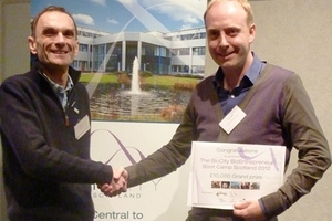 Budding bioscience entrepreneur wins £10,000 prize