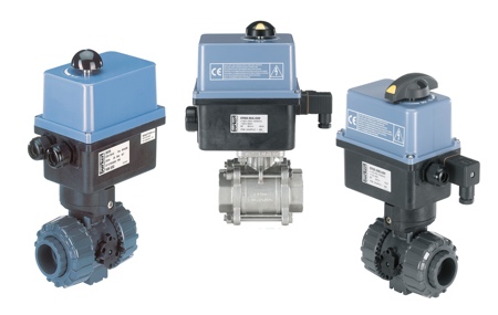 Burkert electrically actuated quarter-turn valves offer a wider range of options