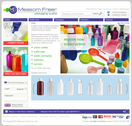 Buy online from Measom Freer’s new e-commerce site 24-7