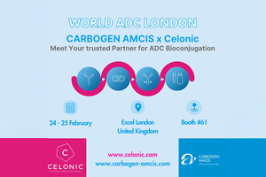 CARBOGEN AMCIS and Celonic unveil integrated ADC development platform at World ADC London 2026