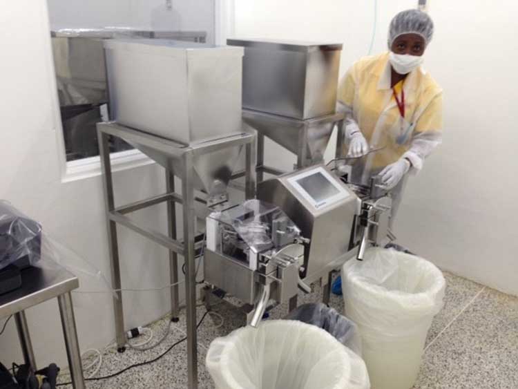Carlisle Laboratories chooses SADE SP240 weight sorter for quality control