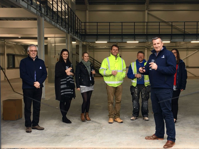 Coding equipment company develops 11,000 sqft warehouse

