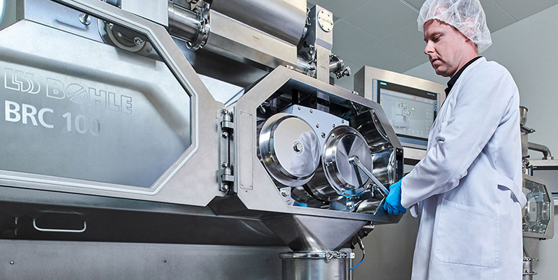 Complex system for blending, sieving, granulation and tableting