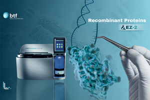 Concentrating recombinant proteins for drug discovery using centrifugal evaporation