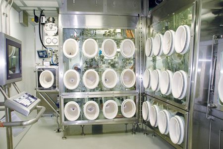 Containment for the production of cytotoxics