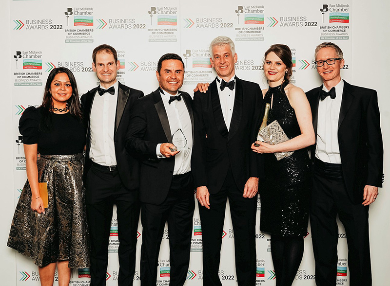 Copley Scientific wins Business of the Year Award