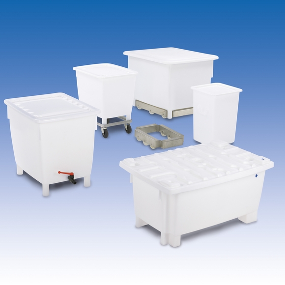 Craemer introduces hygienic large plastic containers for pharma and food