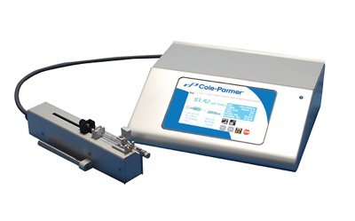 Create and recall configurations with new Cole-Parmer touch screen syringe pumps