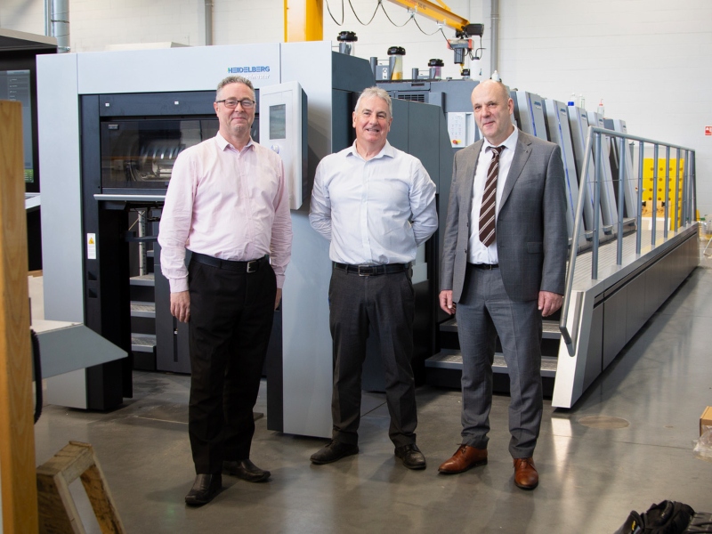 Denny Bros takes delivery of digital sheet-fed press