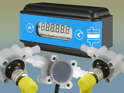 Digital rate and total indicator