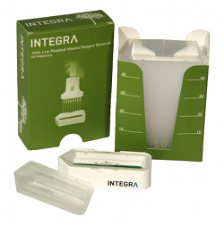 Disposable reservoir saves on reagent costs