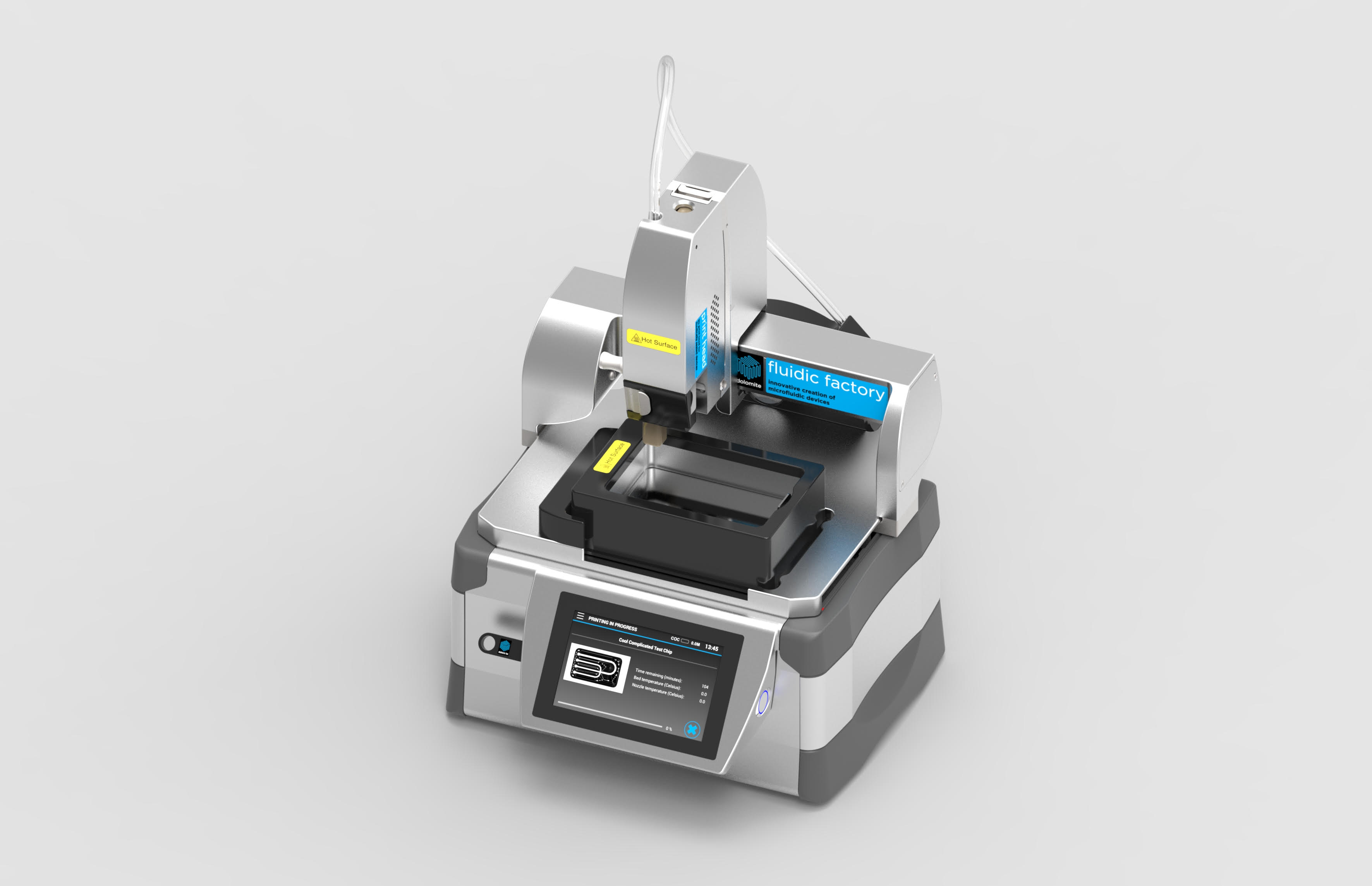 Dolomite's 3D Printer for microfluidic prototyping demo