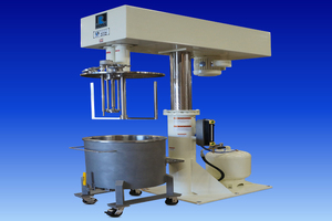 Dual shaft mixer designed for increased shear