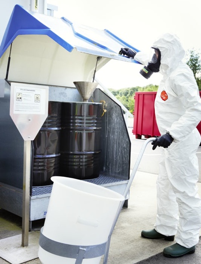 DuPont Tychem 4000 S disposable coverall is comfortable and offers effective protection