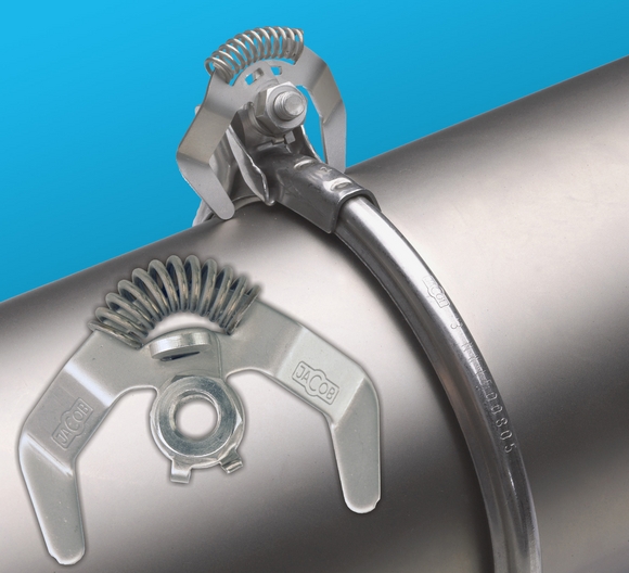 Easy-fit Earthing Bridge - maintains pipework conductivity