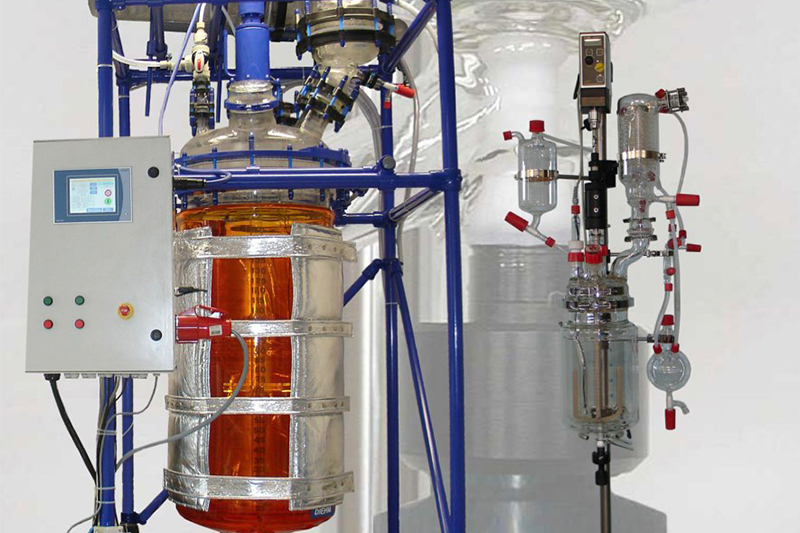 Engineered for efficiency - Diehm glass reaction and distillation systems, up to 150 litres