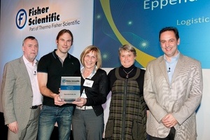 Eppendorf UK wins Logistics Award for delivery performance