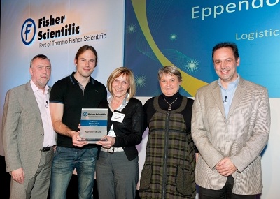 Eppendorf UK wins Logistics Award for delivery performance
