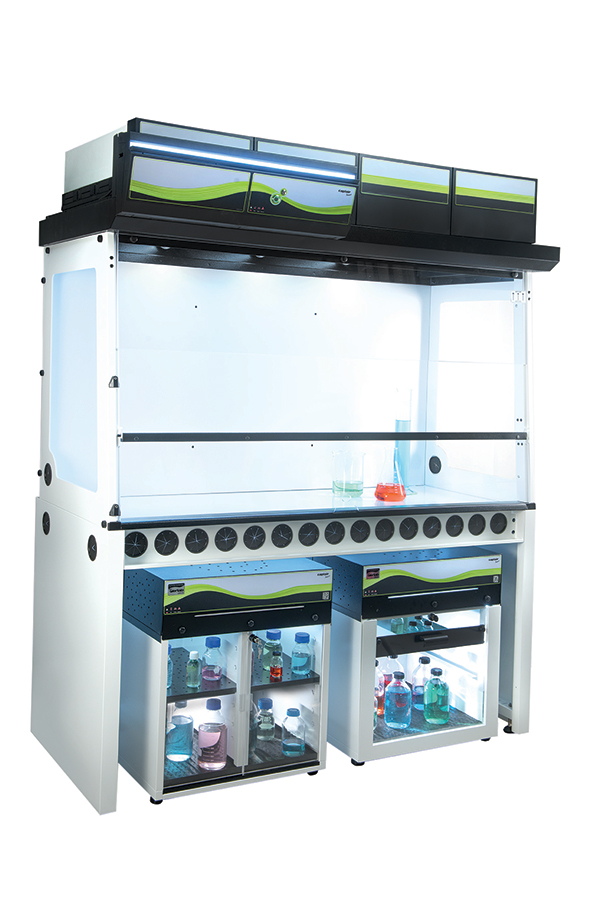 Erlab ductless filtering fume hoods