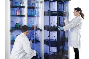 Erlab ductless filtering storage cabinets