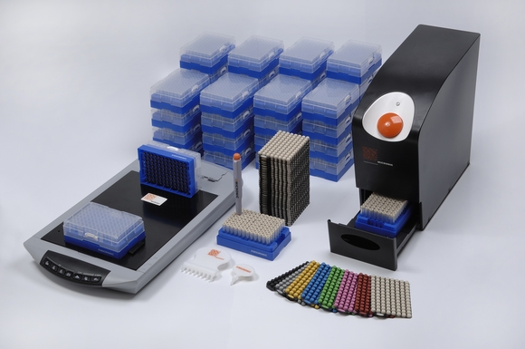 Everything you need to start using 2D coded sample storage tubes