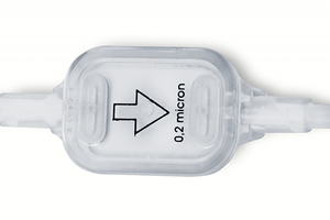 Extra protection against bacterial contamination and air bubbles