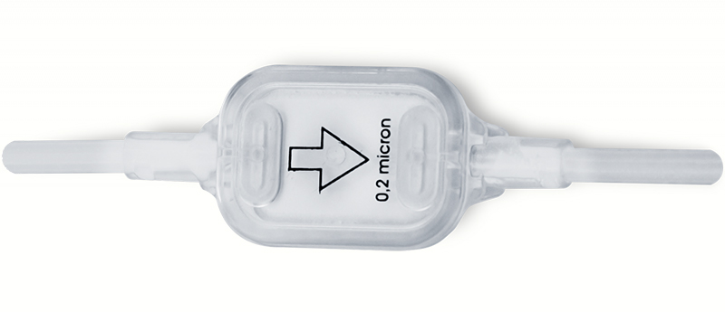 Extra protection against bacterial contamination and air bubbles