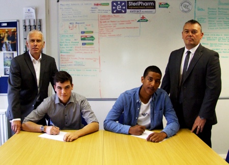 Extract Technology appoints two engineering apprentices