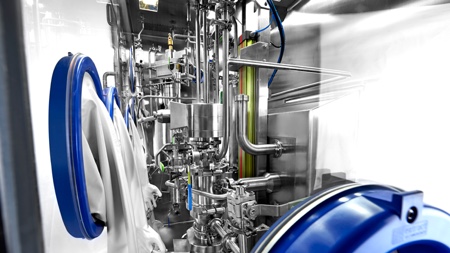 Extract Technology installs containment devices at a UK pharmaceutical manufacturer