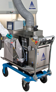Faster and safer safety cabinet fumigation 