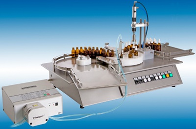 Flexicon upgrades FF30 filling and capping machine