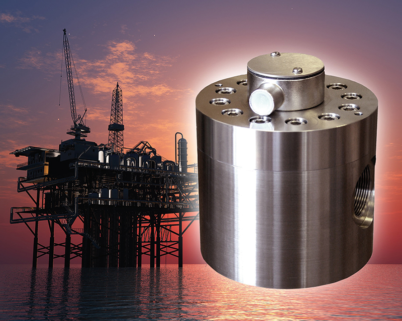 Flow monitoring in an explosive atmosphere