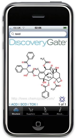 Free Detailed Chemical Information On Your iPhone or iPod touch...
