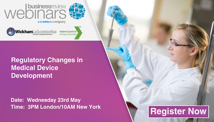 Free webinar: Regulatory changes in medical device development