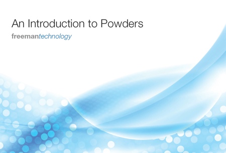 Freeman Technology unveils a new guide to powder behaviour