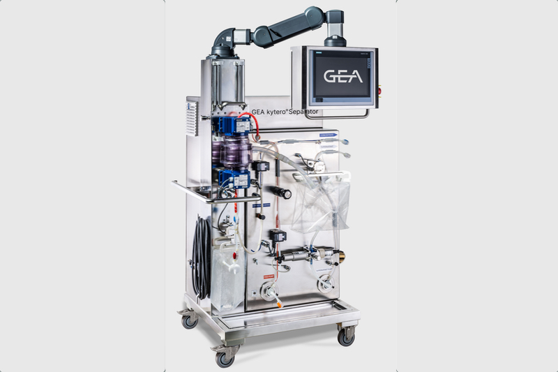 GEA debuts novel kytero single-use perfusion separators