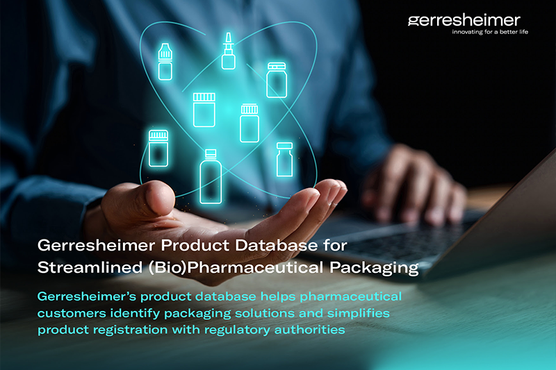 Gerresheimer database accelerates drug registration and approval