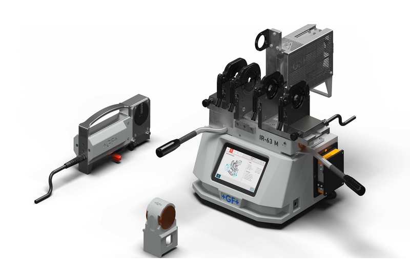 GF Piping Systems introduces the IR-63 M fusion machine