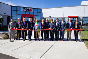 Grand opening ceremony for IMA Life North America in Tonawanda, USA