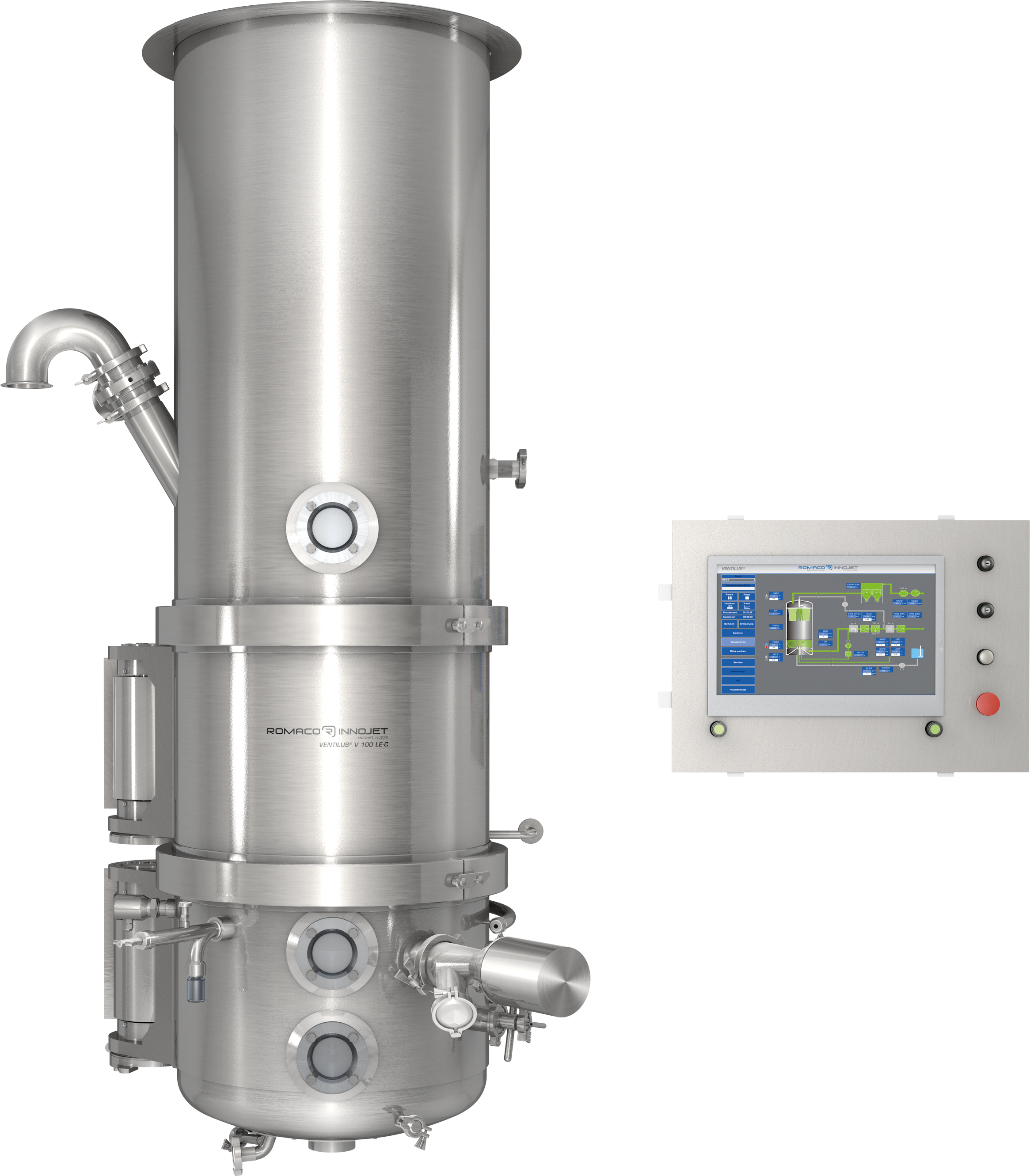 Granulation, drying, coating: full flexibility and maximum efficiency with VENTILUS technology