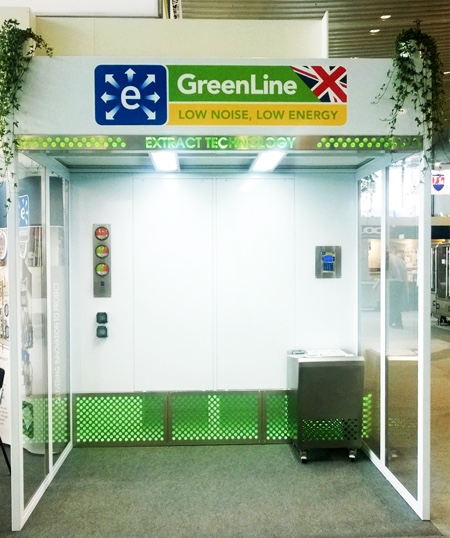Greenline downflow booth offers energy saving powder dispensing