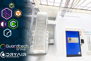 Guardtech open partnership with Dry Air to offer game-changing dry room facility installations for Battery industry and beyond